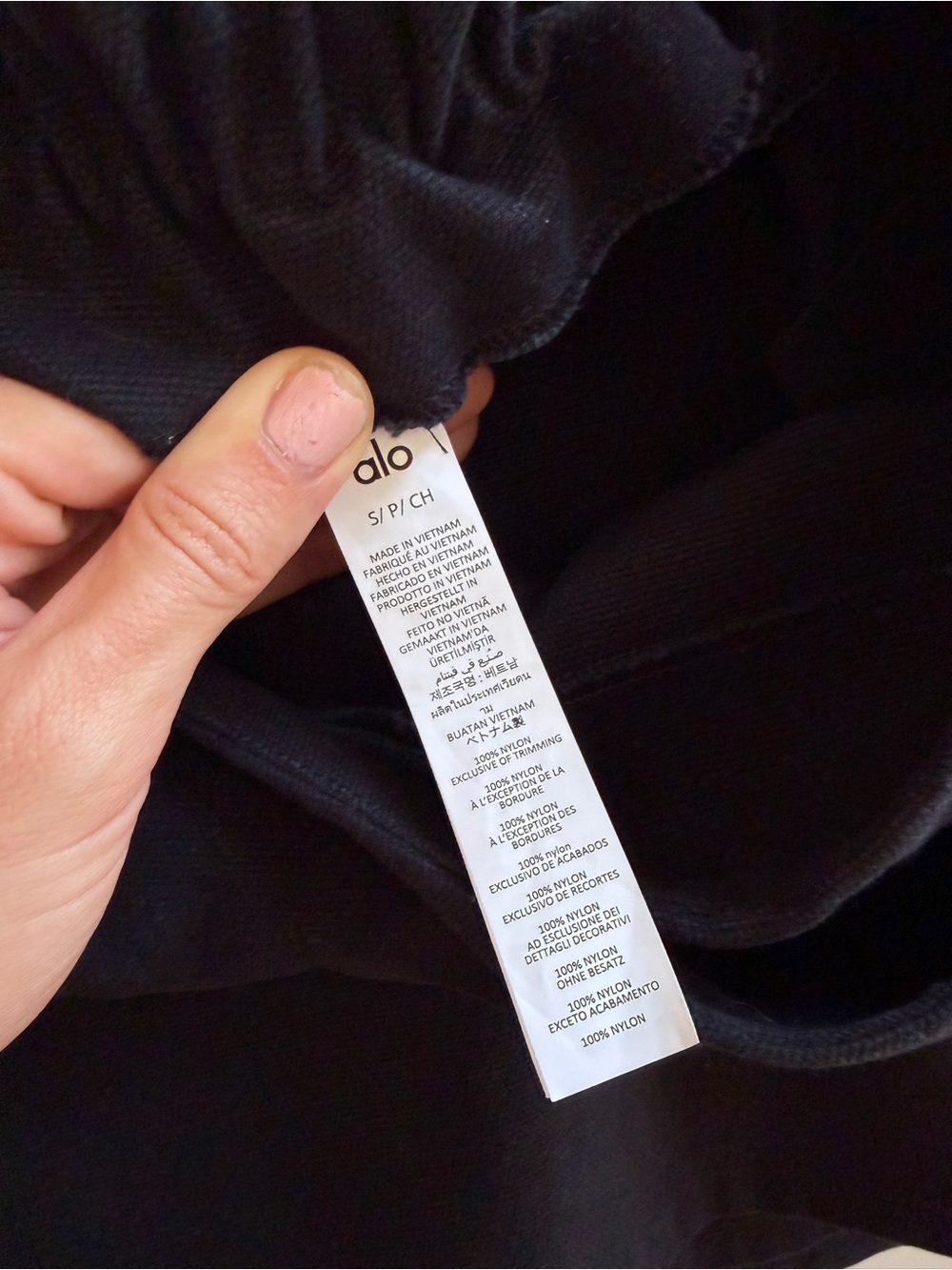 ALO Main Character Mini Skirt in Black - Small - Picture 8 of 10